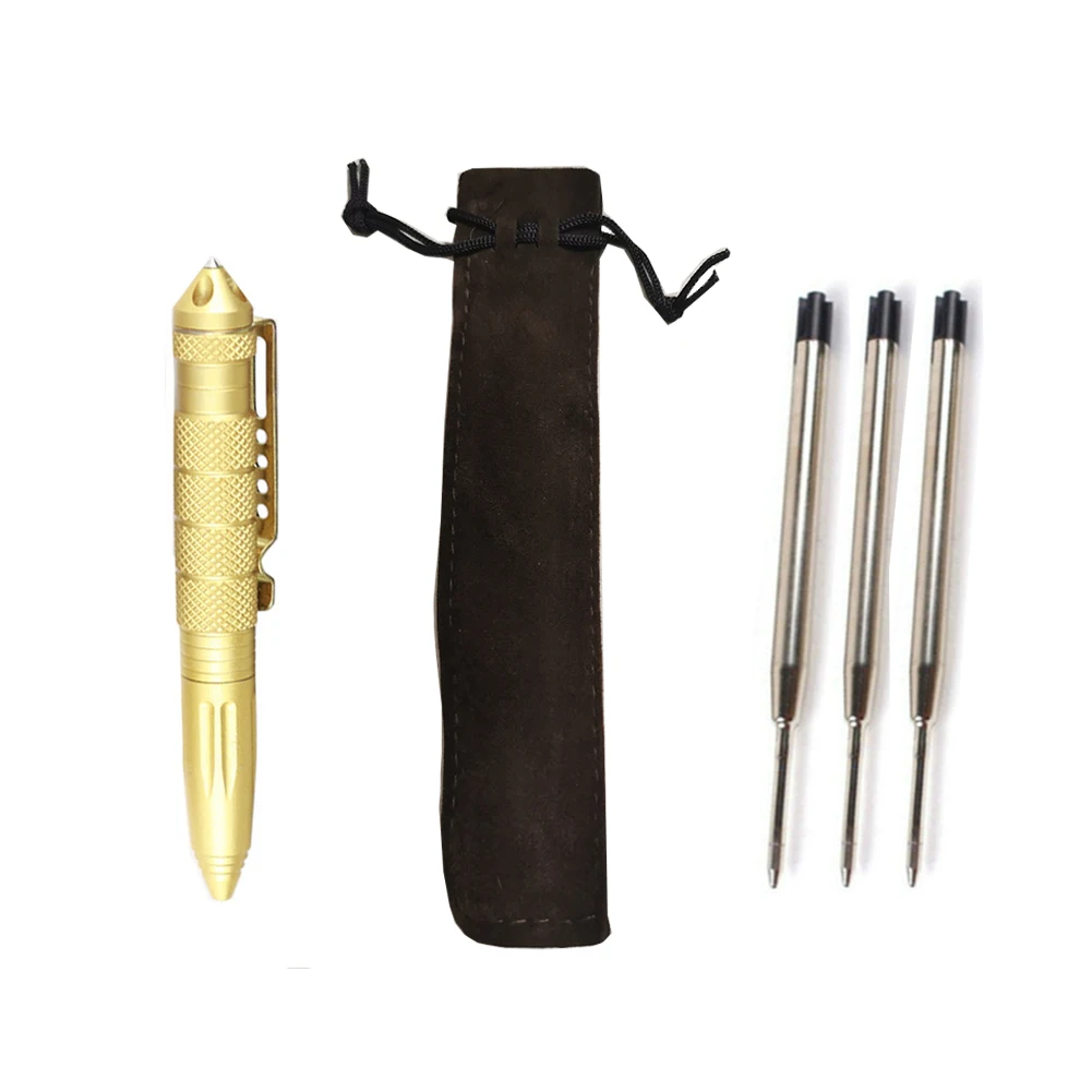 Good Quality defence personal Tactical Pen Self Defense Pen Tool Multipurpose Aviation Aluminum Anti-skid Portable
Good Quality defence personal Tactical Pen Self Defense Pen Tool Multipurpose Aviation Aluminum Anti-skid Portable