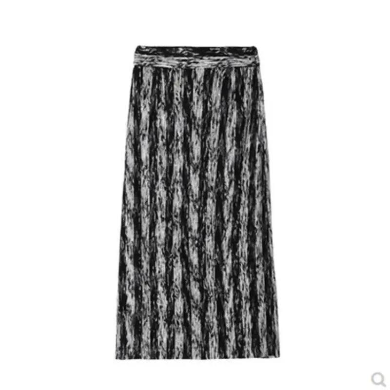 Autumn & Winter New High Waist Slim Retro Striped Sexy Split Ends All-match Women A-line Woolen Long Skirt Tide Free Shipping 
Autumn & Winter New High Waist Slim Retro Striped Sexy Split Ends All-match Women A-line Woolen Long Skirt Tide Free Shipping