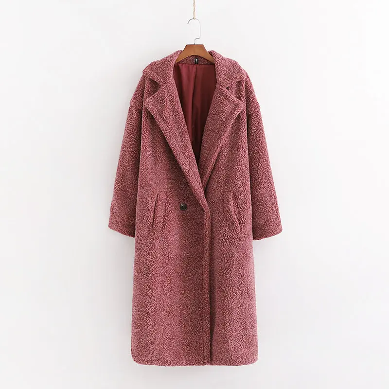 Autumn Winter Women Leather Pink Teddy Coat Stylish Female Thick Warm Cashmere Jacket Casual Girls Streetwear
Autumn Winter Women Leather Pink Teddy Coat Stylish Female Thick Warm Cashmere Jacket Casual Girls Streetwear