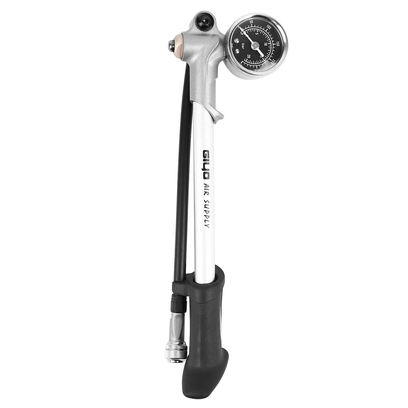 Ridgeyard For Mountain Bike Bicycle High Pressure Fork And Rear Shock Pump 300PSI with Lever & Gauge UK
Ridgeyard For Mountain Bike Bicycle High Pressure Fork And Rear Shock Pump 300PSI with Lever & Gauge UK