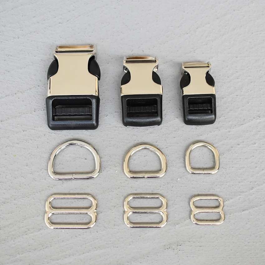 20 Sets 15/20/25mm Metal Quick Side Release Buckles for Webbing Tactical Belt Safety Strong Hooks Clips DIY Outdoor Luggage
20 Sets 15/20/25mm Metal Quick Side Release Buckles for Webbing Tactical Belt Safety Strong Hooks Clips DIY Outdoor Luggage