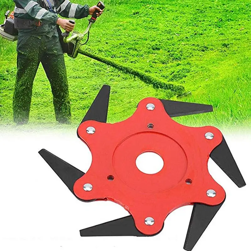 Durable 6 Steel Razor Brush Cutter Head Grass Trimmer Garden Tools String Trimmers Outdoor Yard Updated Manganese Stee
Durable 6 Steel Razor Brush Cutter Head Grass Trimmer Garden Tools String Trimmers Outdoor Yard Updated Manganese Stee