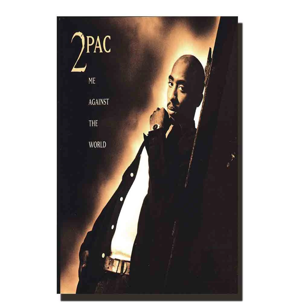 Z147 Tupac 2pac Me Against Rap Star музыкальный плакат популярная пленка художественная