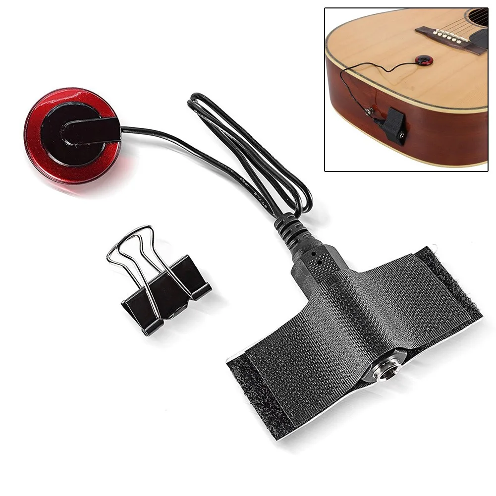Acoustic Piezo Contact Microphone Pickup Transducer For Guitar Violin Ukulele Professional Piezo Contact Microphone Guitar Acces
Acoustic Piezo Contact Microphone Pickup Transducer For Guitar Violin Ukulele Professional Piezo Contact Microphone Guitar Acces