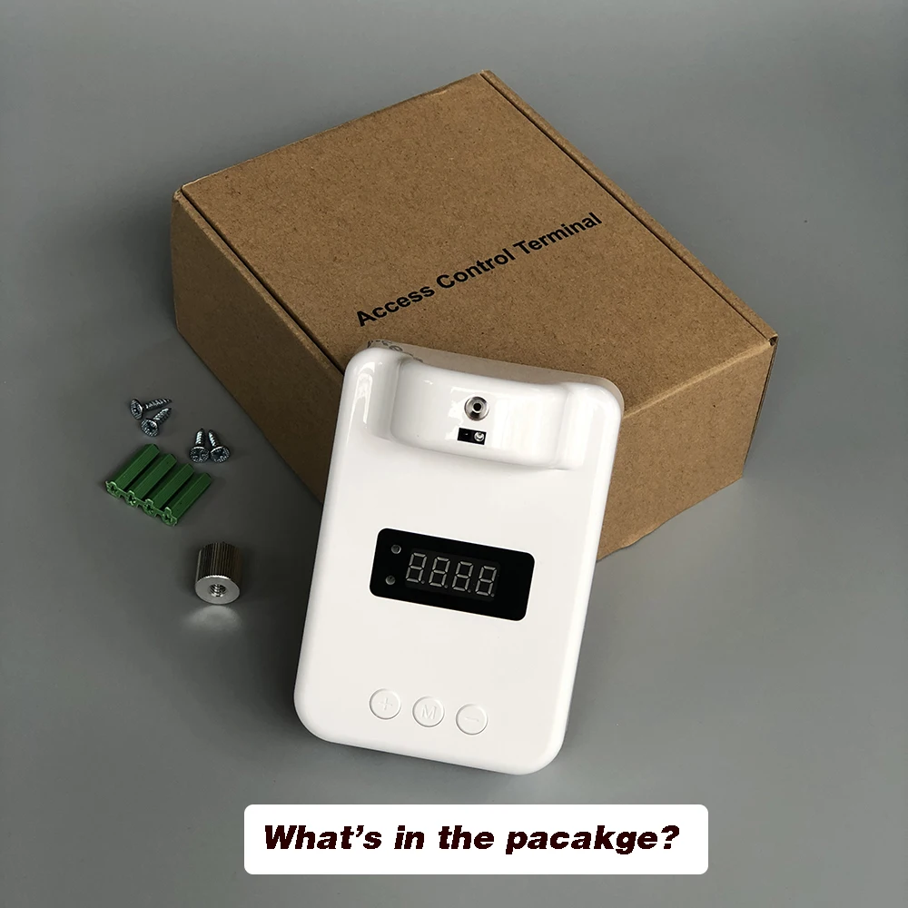 Infrared Thermometer LCD Digital Display IM5 Forehead Hand Palm Temperature Measurement Sensor With Fever Alarm Wall Mounted
Infrared Thermometer LCD Digital Display IM5 Forehead Hand Palm Temperature Measurement Sensor With Fever Alarm Wall Mounted