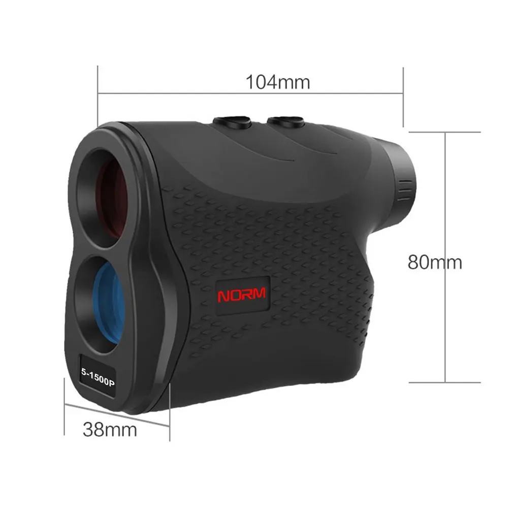 NORM Laser Rangefinder Range Finder Telescope Distance Meter Fog Mode Speed Measuring Tape Mini Golf Hunting Outdoor Wholesael
NORM Laser Rangefinder Range Finder Telescope Distance Meter Fog Mode Speed Measuring Tape Mini Golf Hunting Outdoor Wholesael