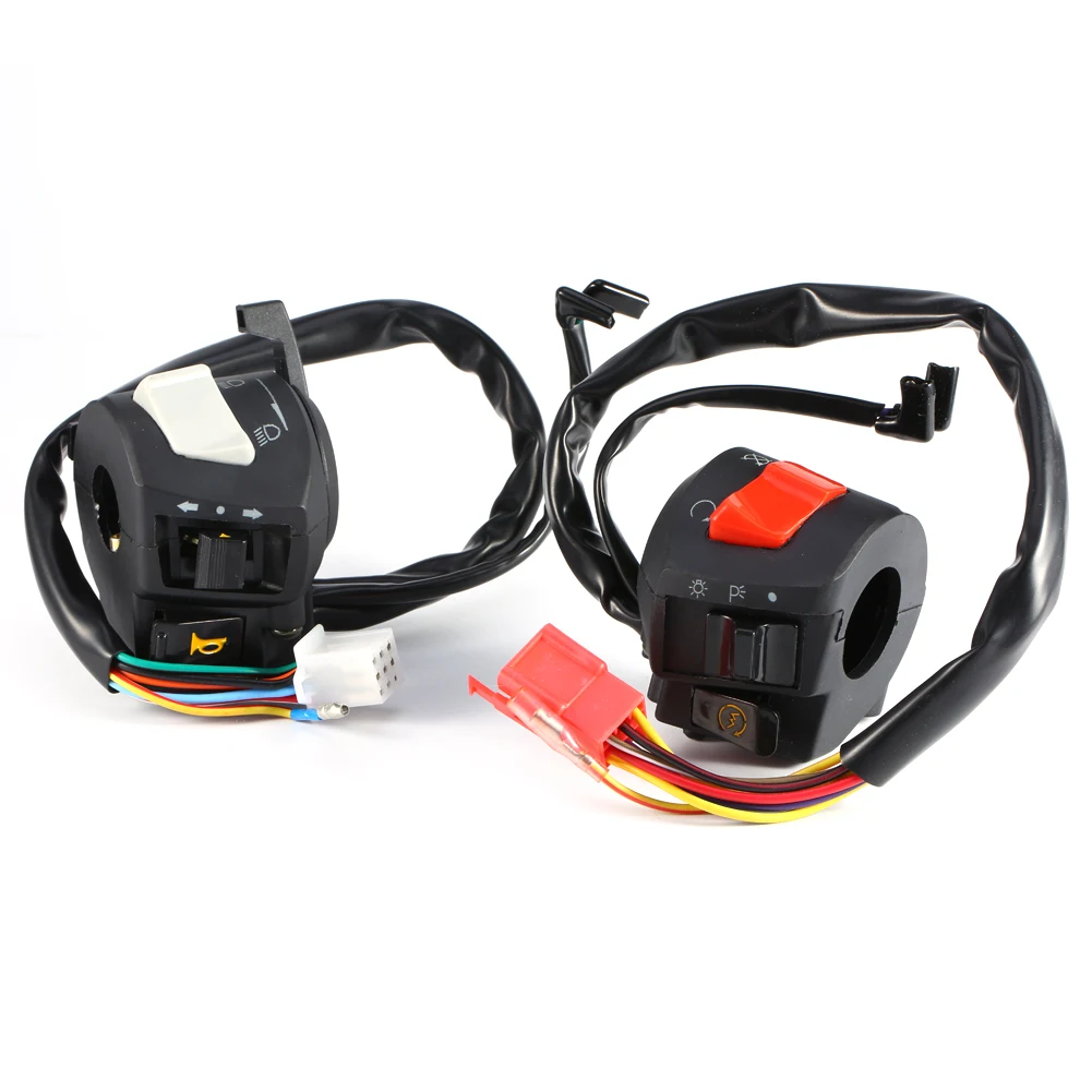 2x Universal 7/8'' Motorcycle Handlebar Horn Turn Signal Light Control Switch 1 1
2x Universal 7/8'' Motorcycle Handlebar Horn Turn Signal Light Control Switch 1 1