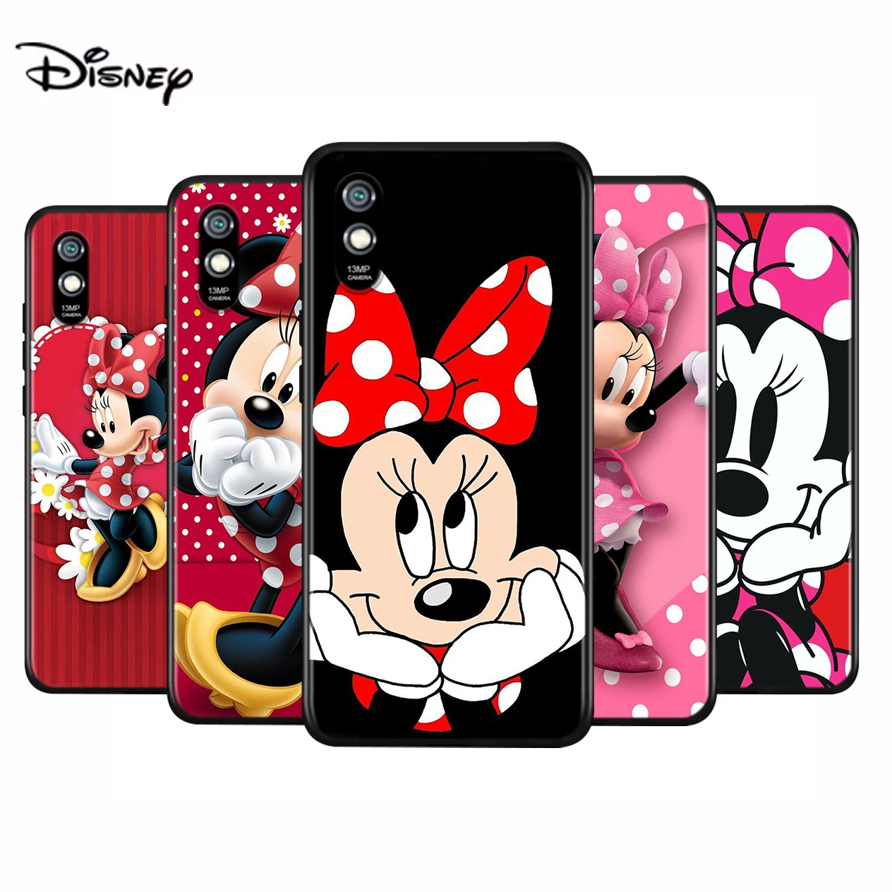 Red Minnie Mouse For Xiaomi Redmi 10 10X 9T 9C 9C 8 7 5 K50 K40S Gaming 4G 5G Silicone TPU Soft Black Phone Case Fundas Coque
Red Minnie Mouse For Xiaomi Redmi 10 10X 9T 9C 9C 8 7 5 K50 K40S Gaming 4G 5G Silicone TPU Soft Black Phone Case Fundas Coque