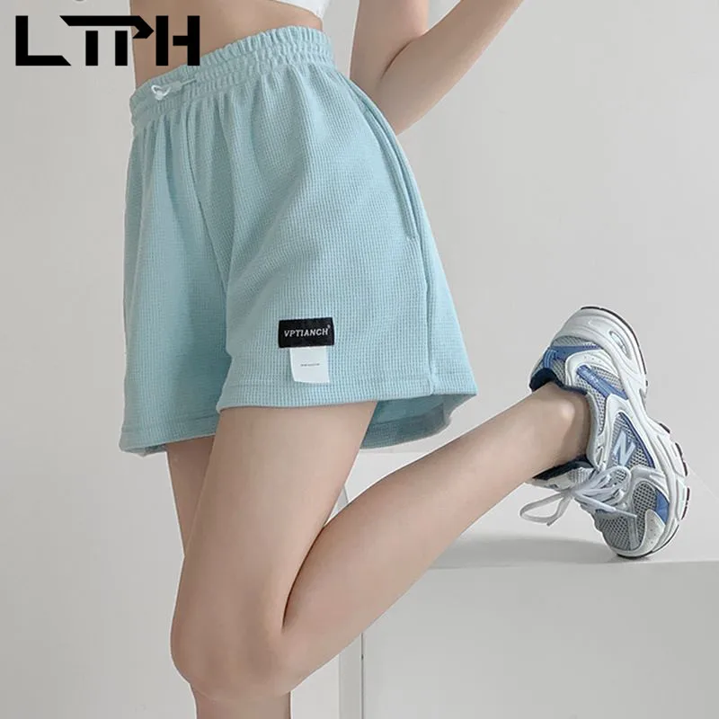 LTPH streetwear elastic high waist drawstring sweatpants solid color gym shorts women waffle casual joggers 2021 summer new
LTPH streetwear elastic high waist drawstring sweatpants solid color gym shorts women waffle casual joggers 2021 summer new