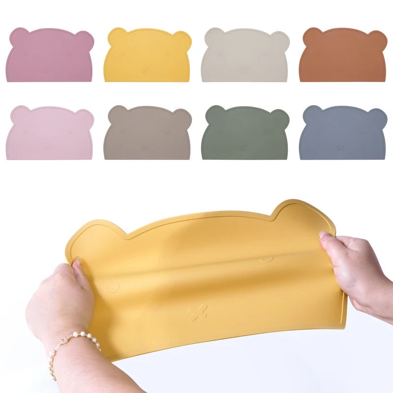 Cartoon Placemat Food Grade Silicone Table Mat Kitten Lion Shaped Newborn Feeding Auxiliary Plate Mat Waterproof Baby Shower
Cartoon Placemat Food Grade Silicone Table Mat Kitten Lion Shaped Newborn Feeding Auxiliary Plate Mat Waterproof Baby Shower