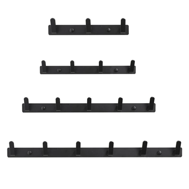 Настенная вешалка с 3/4/5/6 крючками, алюминиевая вешалка для кухни, ванной, вешалка для полотенец, пальто, шляпы, сумок, одежды
Настенная вешалка с 3/4/5/6 крючками, алюминиевая вешалка для кухни, ванной, вешалка для полотенец, пальто, шляпы, сумок, одежды
