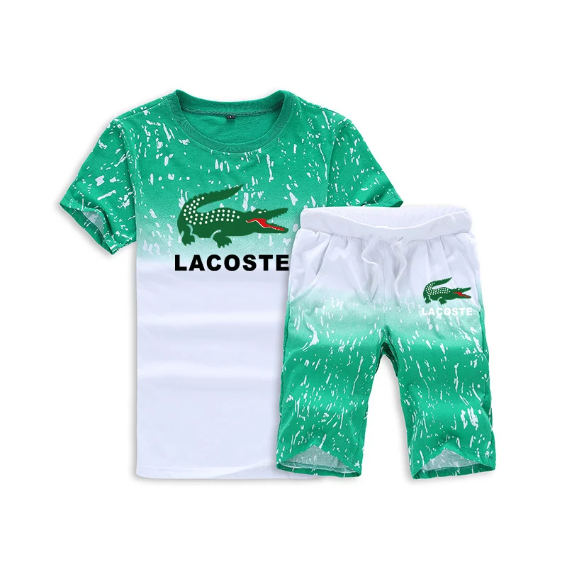 2021 Summer men'S tracksuit, ice silk breathable fashion casual jogging T-shirt + men's shorts pair suit
2021 Summer men'S tracksuit, ice silk breathable fashion casual jogging T-shirt + men's shorts pair suit