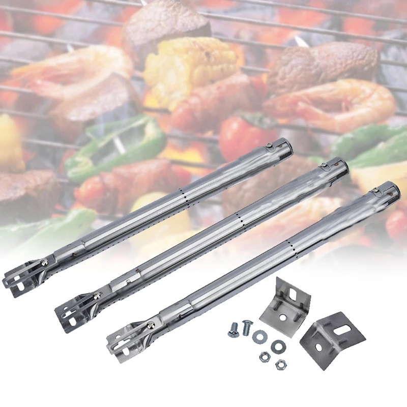 3PCS Universal Straight Pipe BBQ Grill Tube Burners Stainless Steel Gas Grill Parts Replacement
3PCS Universal Straight Pipe BBQ Grill Tube Burners Stainless Steel Gas Grill Parts Replacement