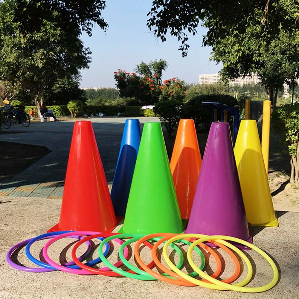 New Arrival Circle Toy Set Parent-child Game Throw Hoop Music Cup Rainbow Tower Puzzle Toy Outdoor Throwing Plastic Ring
New Arrival Circle Toy Set Parent-child Game Throw Hoop Music Cup Rainbow Tower Puzzle Toy Outdoor Throwing Plastic Ring