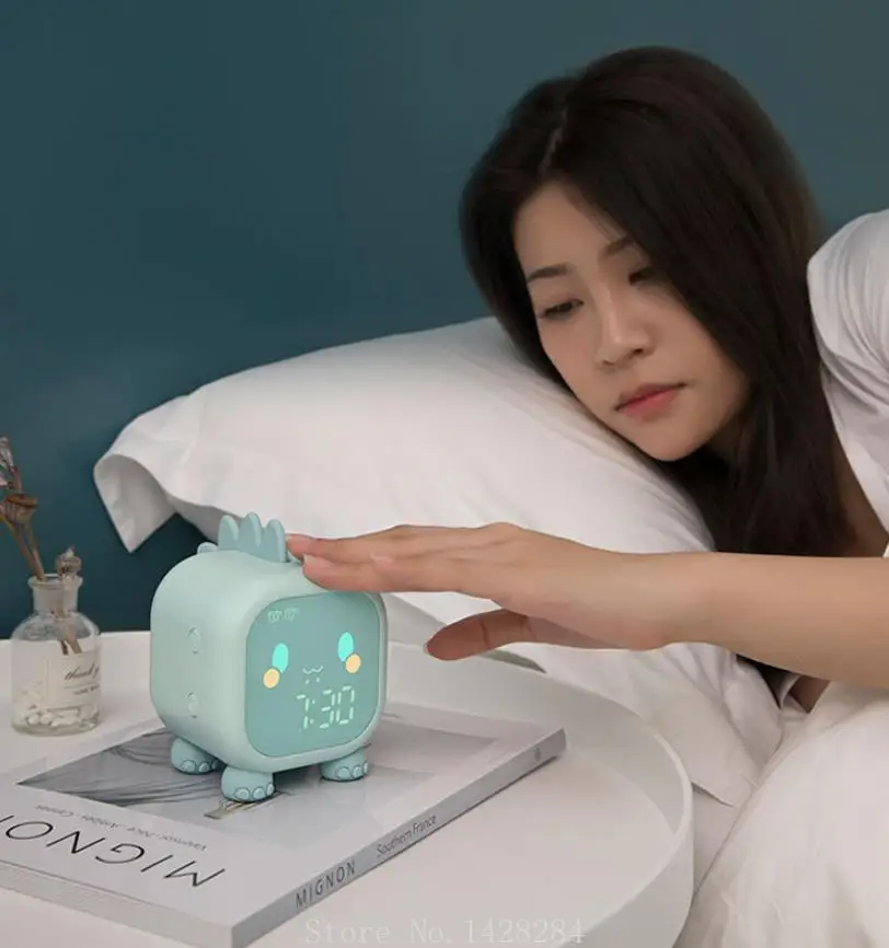 Xiaomi Cute Dragon Alarm Clock Creative Smart Night Light Desktop Clock Children Student Bedside LED Digital Electronic Clock
Xiaomi Cute Dragon Alarm Clock Creative Smart Night Light Desktop Clock Children Student Bedside LED Digital Electronic Clock