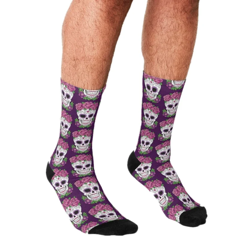 Funny Socks Men harajuku Sugar Skull frenzy Socks Printed Happy hip hop Men Socks Novelty Skateboard Crew Casual Crazy Socks
Funny Socks Men harajuku Sugar Skull frenzy Socks Printed Happy hip hop Men Socks Novelty Skateboard Crew Casual Crazy Socks