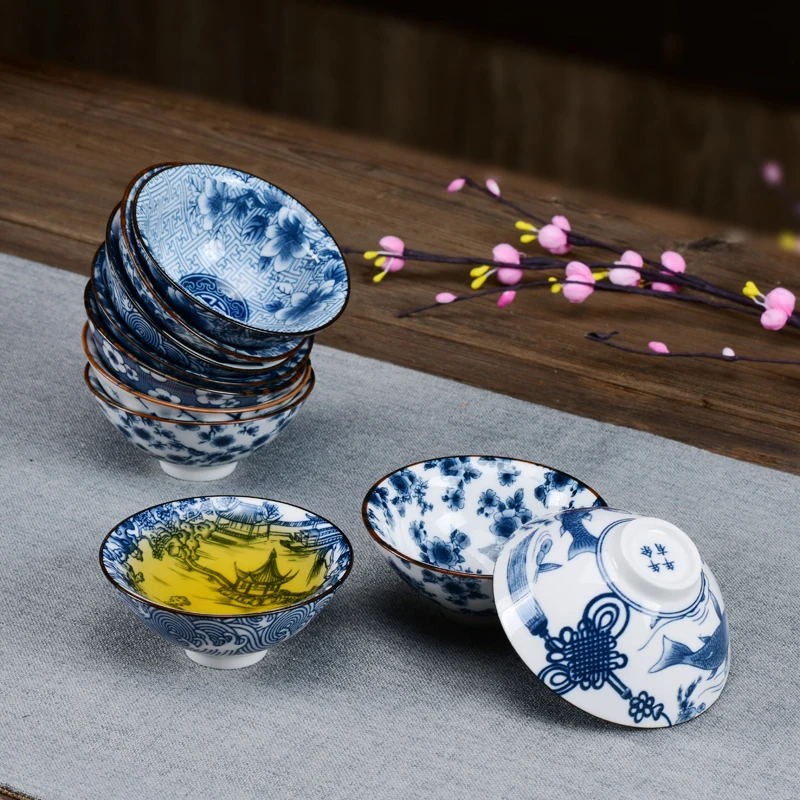 6Pcs/set Travel Tea Cup Kung Fu Chinese Tea Set Porcelain Teacup Drinkware Retro Gaiwan Home Ceramic Tea Cups Style Color Random
6Pcs/set Travel Tea Cup Kung Fu Chinese Tea Set Porcelain Teacup Drinkware Retro Gaiwan Home Ceramic Tea Cups Style Color Random