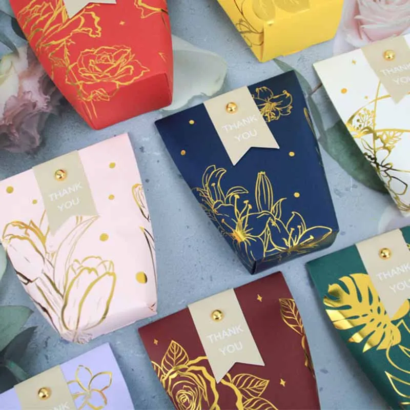 50Pcs Thank YOU Gift Box Wedding Favor Candy Boxes Souvenirs for Guests Wedding Birthday Party Christmas Bronzing Package Bags
50Pcs Thank YOU Gift Box Wedding Favor Candy Boxes Souvenirs for Guests Wedding Birthday Party Christmas Bronzing Package Bags