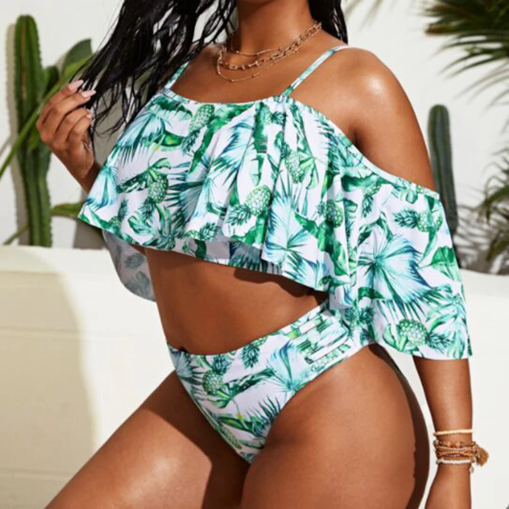 2022 Summer New Arrival Women Printed Swimsuit Fashion Plus Size XL-4XL Two Piece Swimwear High Waist Bathing Suie Beachwear
2022 Summer New Arrival Women Printed Swimsuit Fashion Plus Size XL-4XL Two Piece Swimwear High Waist Bathing Suie Beachwear
