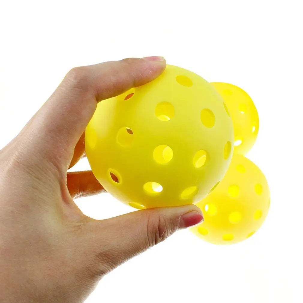 12pcs Pack Durable Outdoor Pickleball Balls 40 Holes Training Pickleball Accessories 74mm Standard Pickle Ball Balls
12pcs Pack Durable Outdoor Pickleball Balls 40 Holes Training Pickleball Accessories 74mm Standard Pickle Ball Balls
