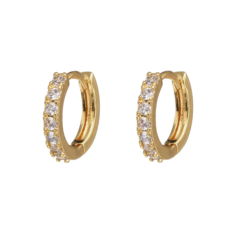 New Classic Copper Metal Huggies Small Hoop Earrings Female Gold Thin Circle CZ Earrings Charm Hoops 12mm Wedding Jewelry
New Classic Copper Metal Huggies Small Hoop Earrings Female Gold Thin Circle CZ Earrings Charm Hoops 12mm Wedding Jewelry
