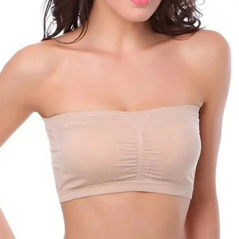 Newly Women Bandeau Bra Padded Strapless Bralette Soft Bra Seamless Bandeau Tube Top Bra FIF66
Newly Women Bandeau Bra Padded Strapless Bralette Soft Bra Seamless Bandeau Tube Top Bra FIF66