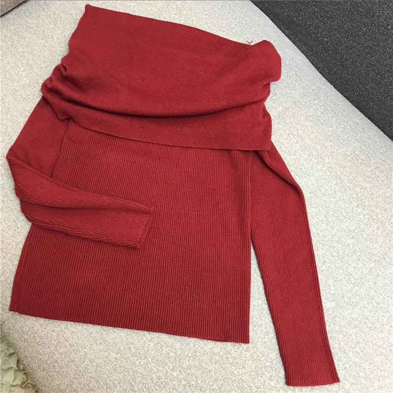 Poncho Jumper Sexy One-shoulder Sweater Women New Long-sleeved Off-the-shoulder Sleeves One Word Shoulder Knit Female Pullover
Poncho Jumper Sexy One-shoulder Sweater Women New Long-sleeved Off-the-shoulder Sleeves One Word Shoulder Knit Female Pullover