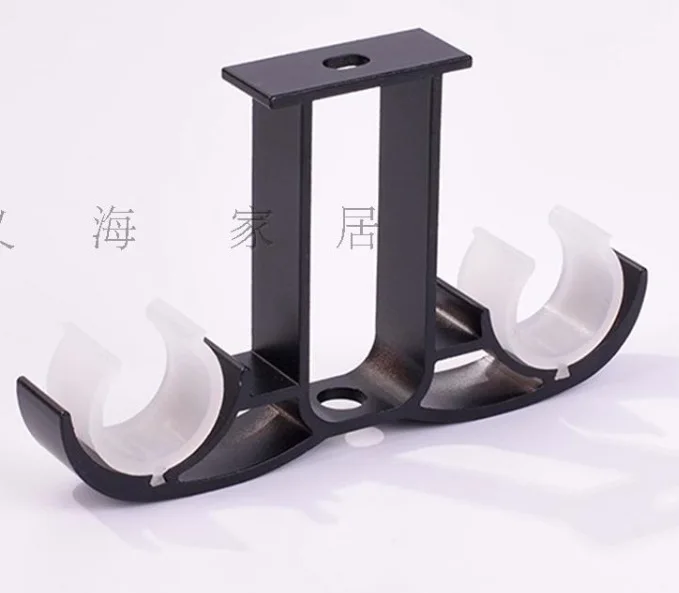 2pcs (25-32mm Rod)Top Mounted Double Bracket Aluminum Alloy Black and White Curtain Rail Curtain Pole Special Hoisting
2pcs (25-32mm Rod)Top Mounted Double Bracket Aluminum Alloy Black and White Curtain Rail Curtain Pole Special Hoisting