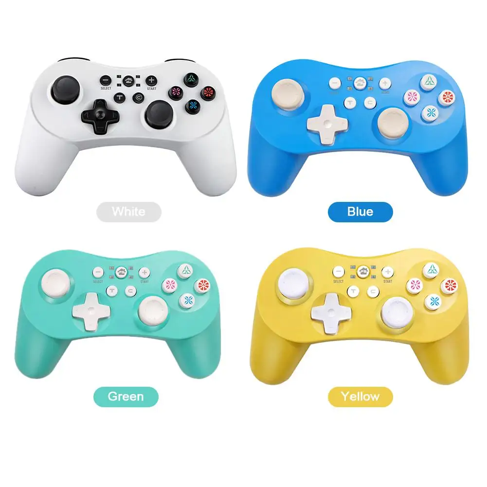 Wireless Bluetooth Gamepad Dual Motor Vibration Wireless Controller Built-in 400mA Battery For Switch Pro
Wireless Bluetooth Gamepad Dual Motor Vibration Wireless Controller Built-in 400mA Battery For Switch Pro