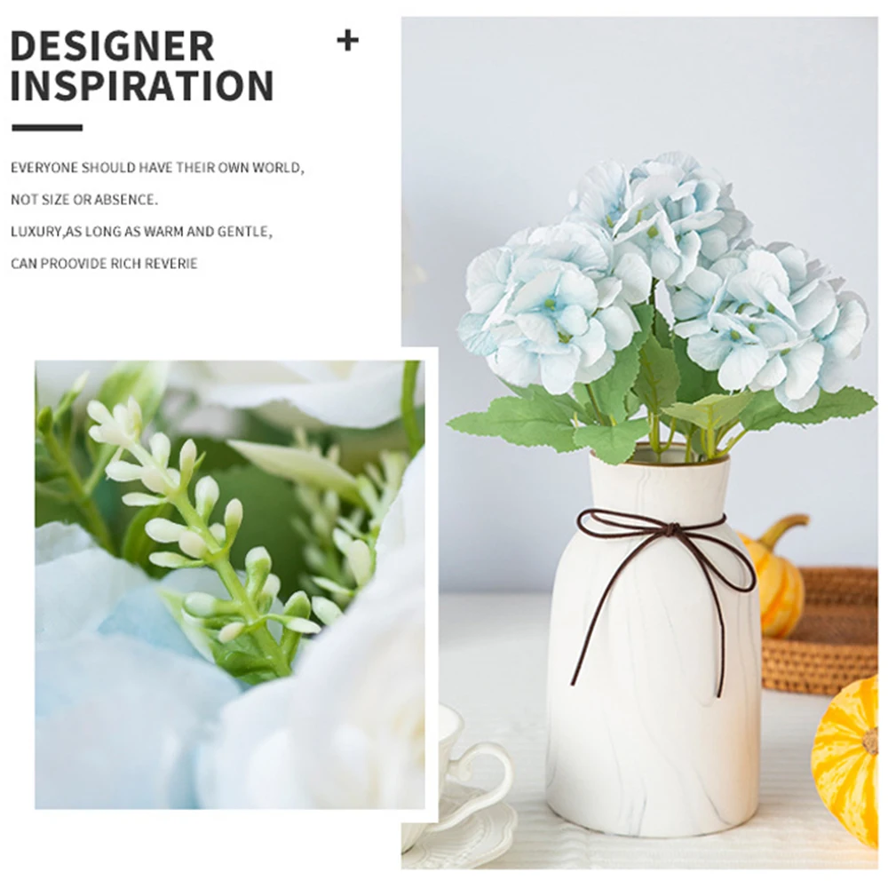 Artificial Hydrangeas Fake Flower Floral Plant Bouquet For Wedding Living Room Home Decor 1 Bouquet
Artificial Hydrangeas Fake Flower Floral Plant Bouquet For Wedding Living Room Home Decor 1 Bouquet