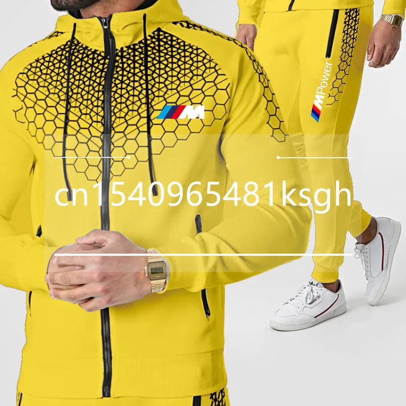 2021 Men's Spring High Quality Fashion Polka Dot Sportswear Suit New Long Sleeve Zipper Hoodie + Jogging Pants 2-piece Set
2021 Men's Spring High Quality Fashion Polka Dot Sportswear Suit New Long Sleeve Zipper Hoodie + Jogging Pants 2-piece Set