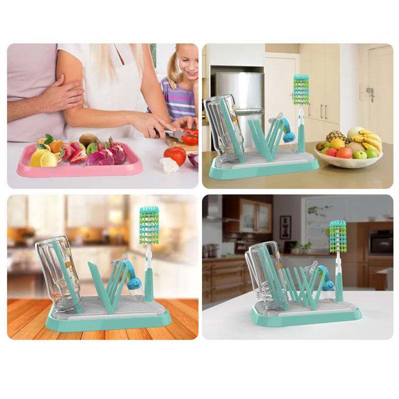 Foldable Baby Bottle Drying Rack Green Baby Milk Bottle Cleaning Drain Rack Portable Bottle Dryer Machine Bottle Drying Cabinet
Foldable Baby Bottle Drying Rack Green Baby Milk Bottle Cleaning Drain Rack Portable Bottle Dryer Machine Bottle Drying Cabinet