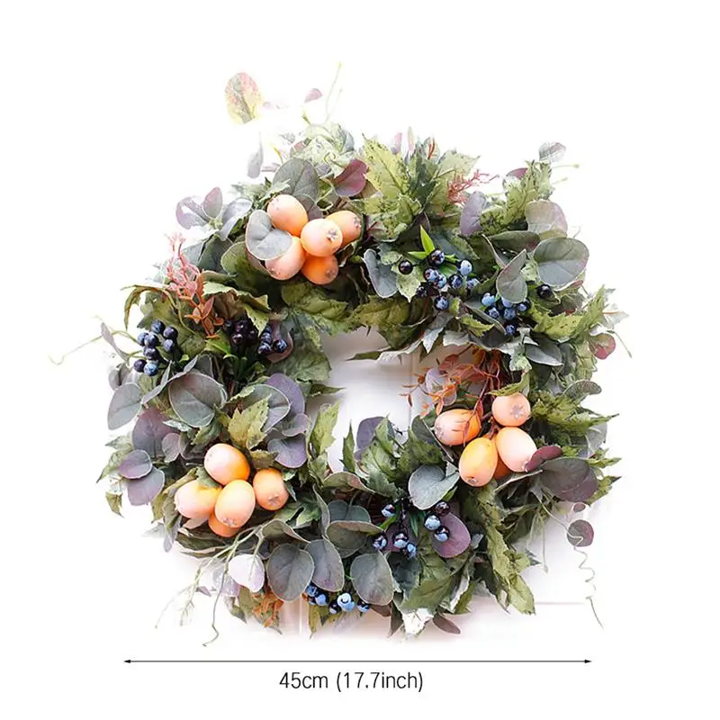 45*45cm Autumn Harvest Decor Garland Handmade Simulation Wreath For Christmas Xmas Thanksgiving Ramadan Party Crafts
45*45cm Autumn Harvest Decor Garland Handmade Simulation Wreath For Christmas Xmas Thanksgiving Ramadan Party Crafts