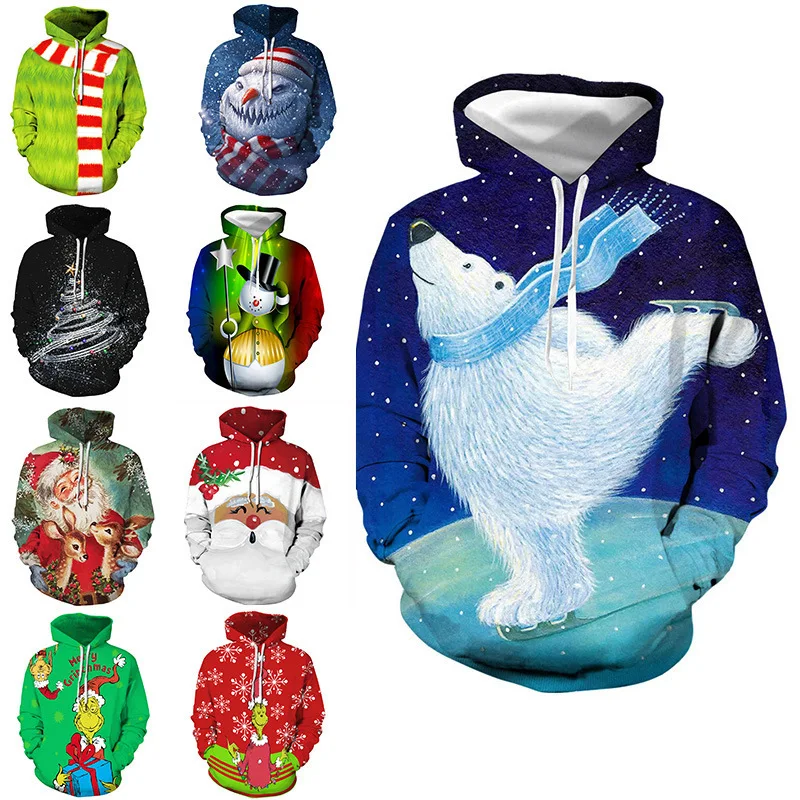 Winter Christmas Santa Claus 3D Print Hoodie Men Women Hoodies Harajuku Sweatshirts Streetwear Gothic Fashion Boys Girls Clothes
Winter Christmas Santa Claus 3D Print Hoodie Men Women Hoodies Harajuku Sweatshirts Streetwear Gothic Fashion Boys Girls Clothes