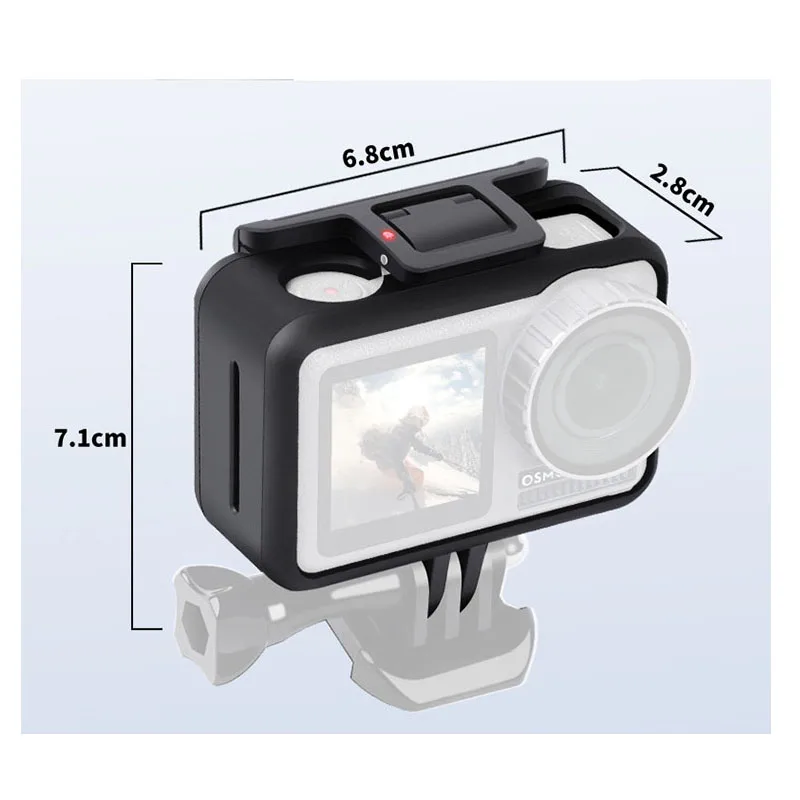 LANBEIKA For DJI Osmo Action Accessories Standard ABS Protective Frame Case Camcorder Housing Case For DJI Osmo Action Camera
LANBEIKA For DJI Osmo Action Accessories Standard ABS Protective Frame Case Camcorder Housing Case For DJI Osmo Action Camera