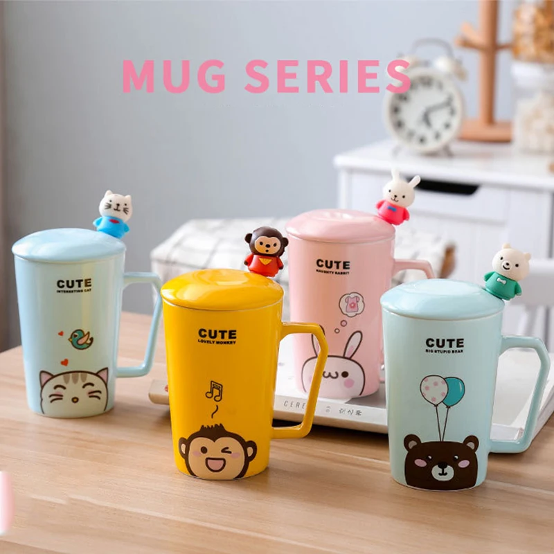 cute cartoon cat heat-resistant Mug cartoon with lid 350ml cup kitten coffee ceramic mugs children cup office Drinkware gift
cute cartoon cat heat-resistant Mug cartoon with lid 350ml cup kitten coffee ceramic mugs children cup office Drinkware gift