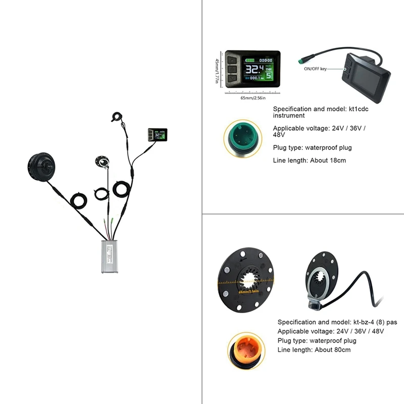 Electric Bike 36V 250W Brushless Front Rear Motor Wheel Hub LCD7C Motor Ebike Conversion Kit Bike Motor
Electric Bike 36V 250W Brushless Front Rear Motor Wheel Hub LCD7C Motor Ebike Conversion Kit Bike Motor