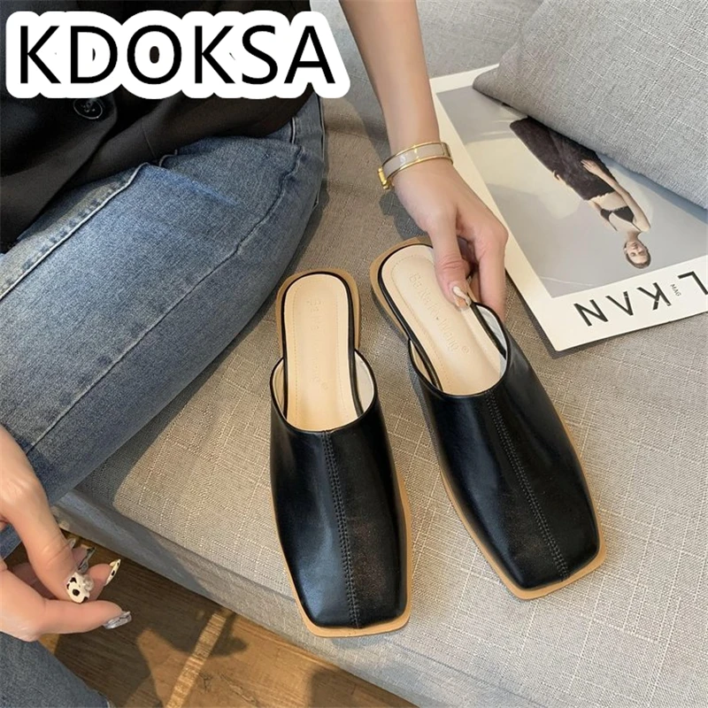Flat-bottomed Semi-slipper For Women's Shoes, The New Spring And Summer 2021 Fashion Slipper That Goes With Everything
Flat-bottomed Semi-slipper For Women's Shoes, The New Spring And Summer 2021 Fashion Slipper That Goes With Everything
