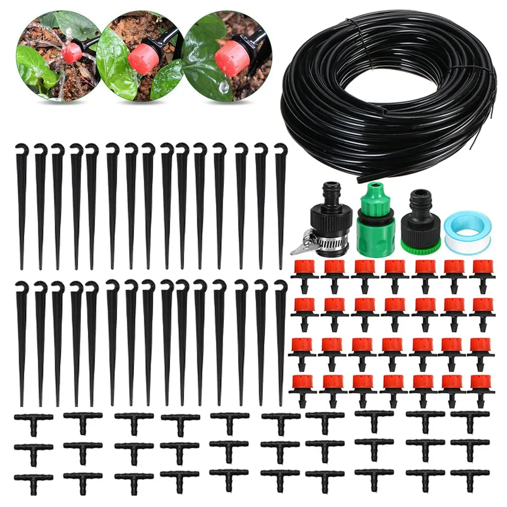 Садовая оросительная система, поливочный шланг, 100 футов, капельный полив
Садовая оросительная система, поливочный шланг, 100 футов, капельный полив