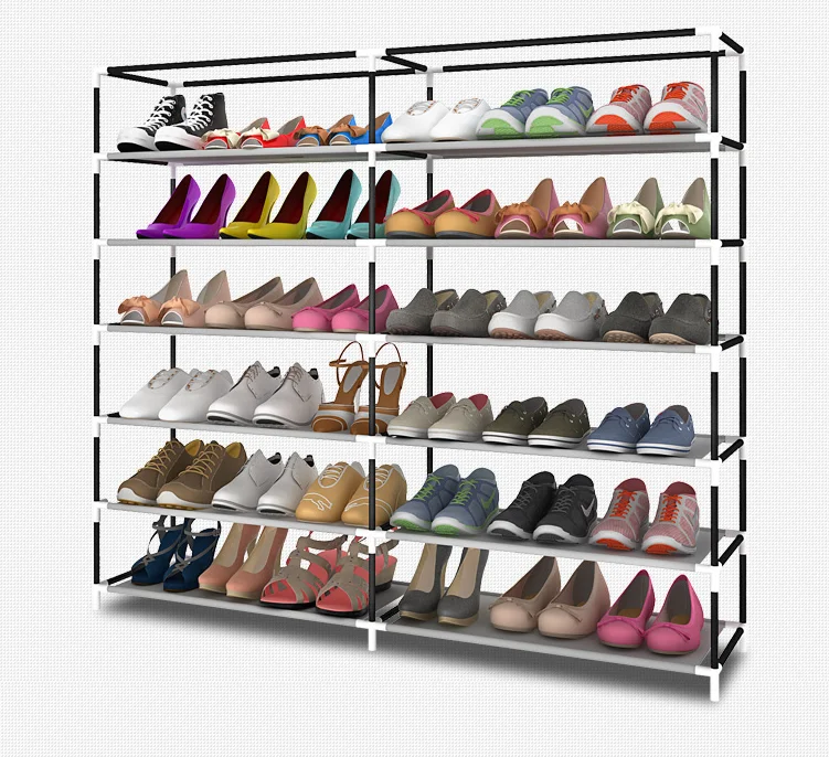 Dust-proof double-row simple multi-layer shoe cloth shoe cabinet assembly storage simple modern reinforced shoe rack
Dust-proof double-row simple multi-layer shoe cloth shoe cabinet assembly storage simple modern reinforced shoe rack