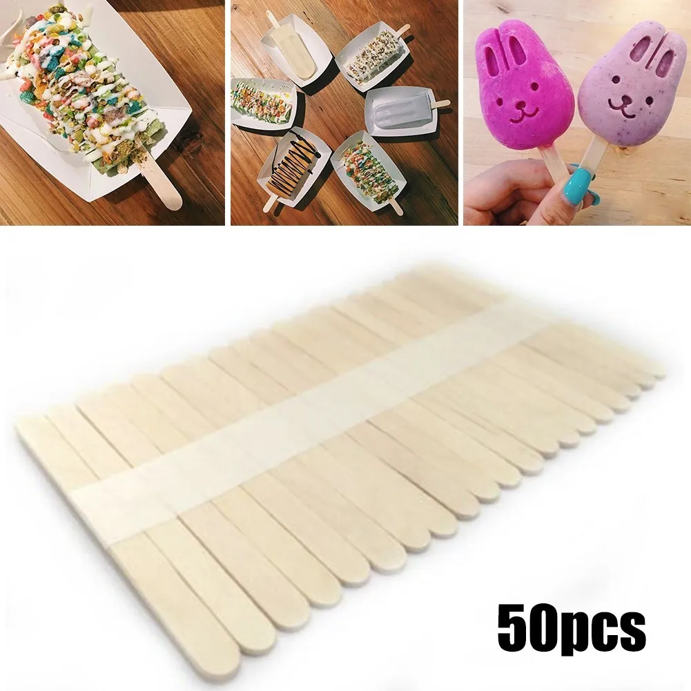 50 Lolly Sticks 1 Board Ice Cream Stick Grade A Quality White Birch For Craft Ice Pops Lollipops Models Waxing Ice Cream Tools
50 Lolly Sticks 1 Board Ice Cream Stick Grade A Quality White Birch For Craft Ice Pops Lollipops Models Waxing Ice Cream Tools