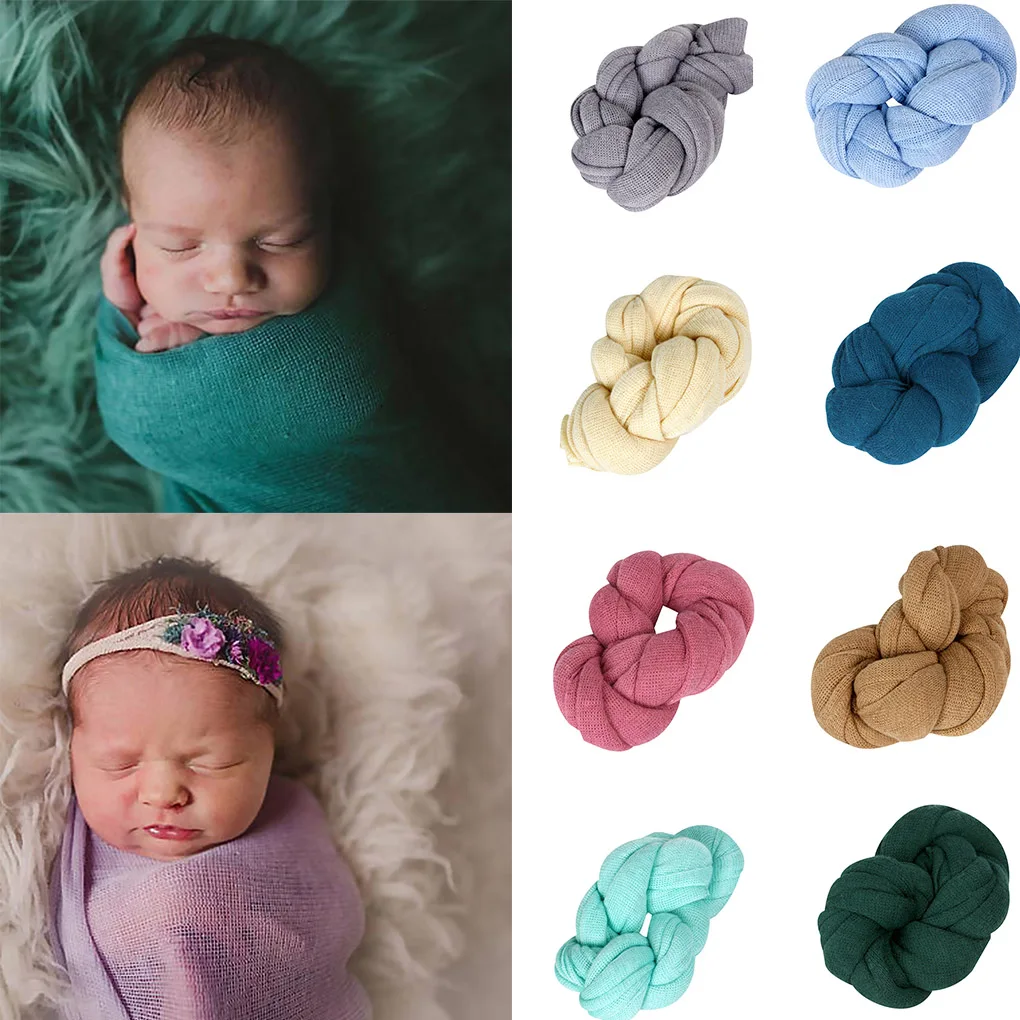 Newborn Baby Photography Props Stretch Knit Solid Wrap Blanket Infant Photo Shooting Basket Stuffe
Newborn Baby Photography Props Stretch Knit Solid Wrap Blanket Infant Photo Shooting Basket Stuffe