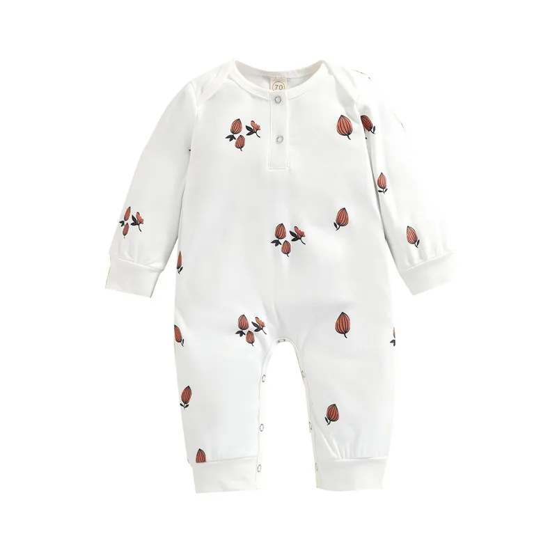 Baby Boy Girl Casual Cute Romper Overalls Leaves Print O Neck Long Sleeve Jumpsuits Pants Cotton Clothes For Newborn Fall Spring
Baby Boy Girl Casual Cute Romper Overalls Leaves Print O Neck Long Sleeve Jumpsuits Pants Cotton Clothes For Newborn Fall Spring