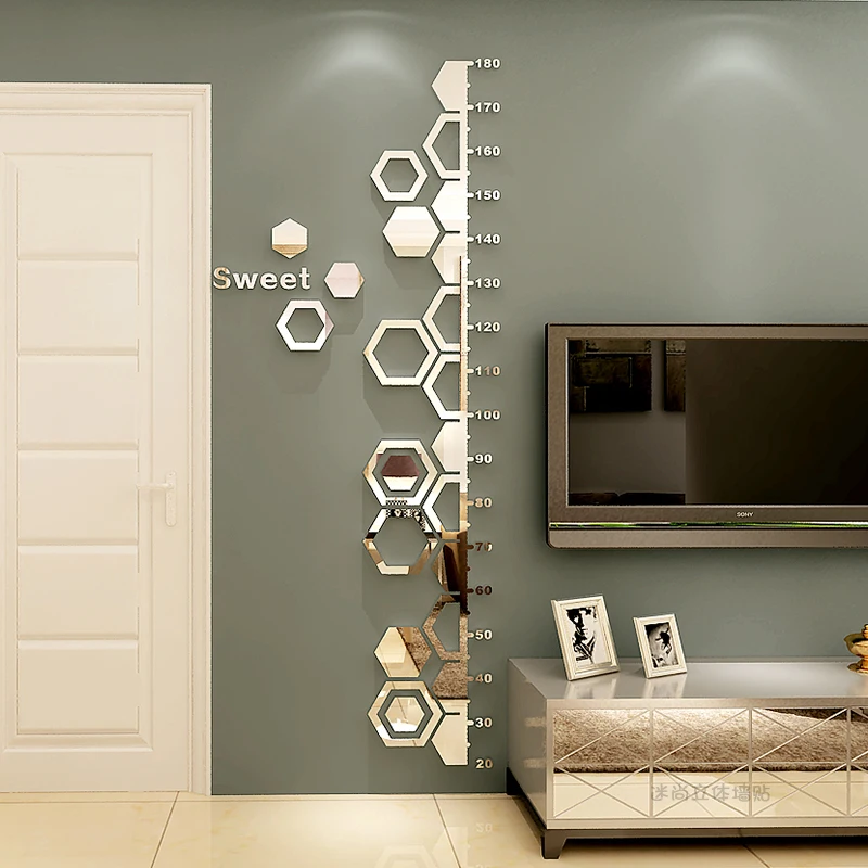 Bedroom Boys Wall Stickers Childrens Room Aesthetic Hexagon Large Acrylic Mirror Long Golden Wanddeko Decoration ZZ50JZ
Bedroom Boys Wall Stickers Childrens Room Aesthetic Hexagon Large Acrylic Mirror Long Golden Wanddeko Decoration ZZ50JZ