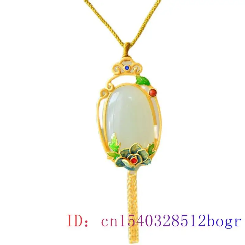 White Jade Flower Pendant Crystal Gemstone Gifts 925 Silver Women Jewelry Chalcedony Natural Necklace Amulet Charm Zircon
White Jade Flower Pendant Crystal Gemstone Gifts 925 Silver Women Jewelry Chalcedony Natural Necklace Amulet Charm Zircon