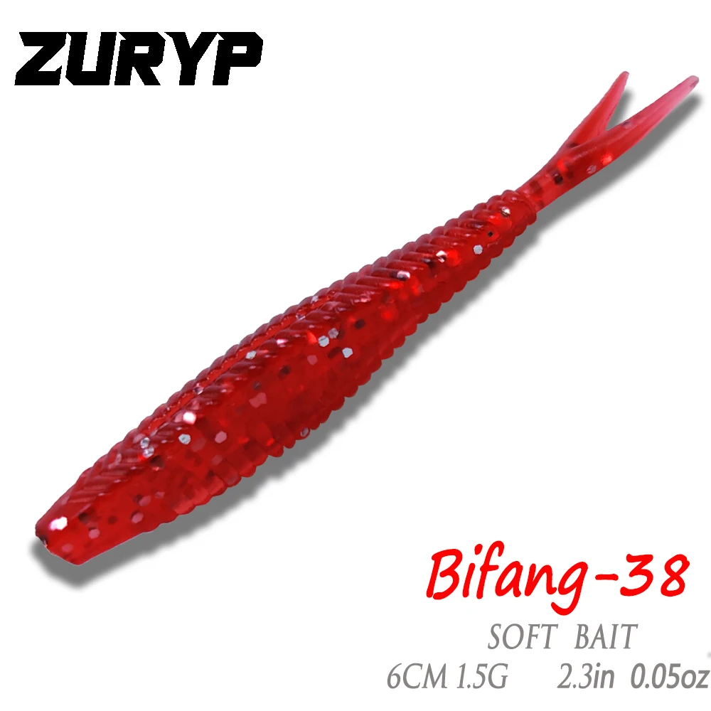 ZURYP Shiner Fishing Lure 6cm 1.5g Artificial bait sinking bait Silicone bait Soft lures Tacke Wobblers for Pike 5 color
ZURYP Shiner Fishing Lure 6cm 1.5g Artificial bait sinking bait Silicone bait Soft lures Tacke Wobblers for Pike 5 color