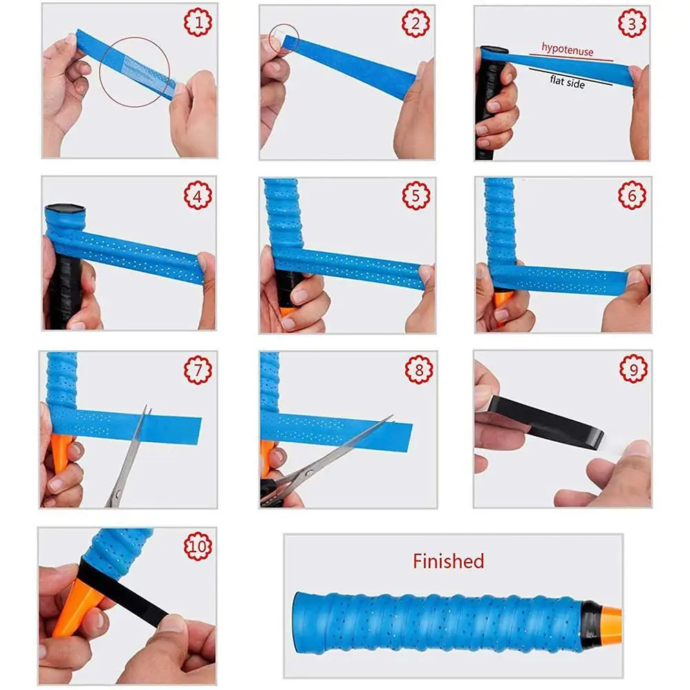 Racket Sweat-absorbent Belt Non-slip Breathable Sports Tennis Badminton Racket Grip Wrist Racket Available Strap B0V9
Racket Sweat-absorbent Belt Non-slip Breathable Sports Tennis Badminton Racket Grip Wrist Racket Available Strap B0V9