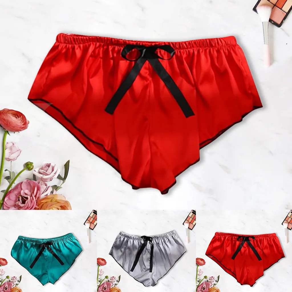Lingerie Women Sleepwear Pants Sexy Lace Lingerie Satin short Nightwear Underwear Babydoll sleep bottoms lounge pajama N3
Lingerie Women Sleepwear Pants Sexy Lace Lingerie Satin short Nightwear Underwear Babydoll sleep bottoms lounge pajama N3