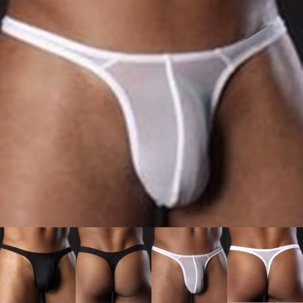 Men Sexy Breathable T-Back G-String Sheer Pouch Briefs Low Waist Bikini Tangas Thong Lingerie Underwear
Men Sexy Breathable T-Back G-String Sheer Pouch Briefs Low Waist Bikini Tangas Thong Lingerie Underwear