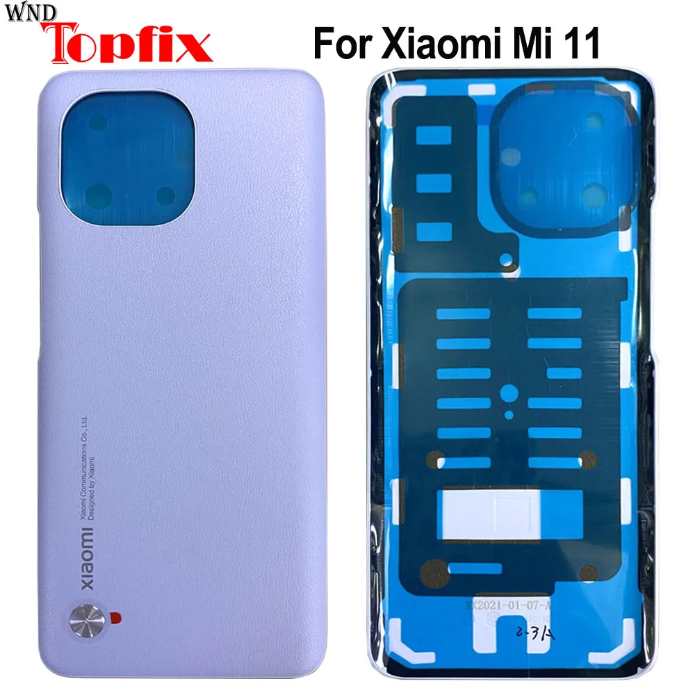 For Xiaomi Mi 11 Battery Cover Panel Rear Door Housing With Adhesive Mi 11 Battery Cover Back Glass
For Xiaomi Mi 11 Battery Cover Panel Rear Door Housing With Adhesive Mi 11 Battery Cover Back Glass